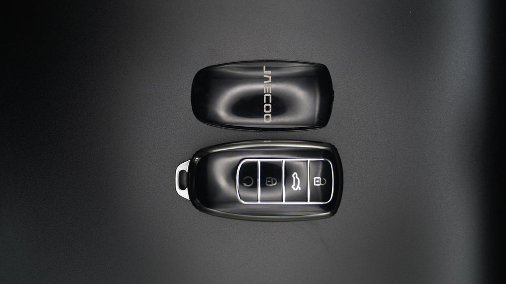 Soft TPU Car Key Case Cover Shell Holder for Jaecoo 7 J7 J8 phev 2025 2024 2026 Protector Key Shell Keychain Accessories