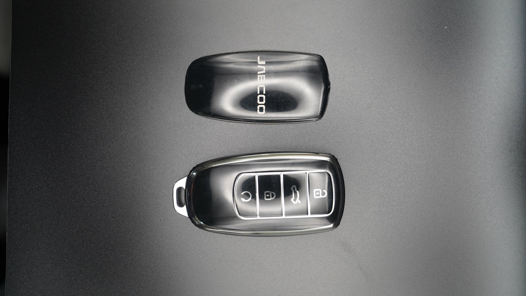 Soft TPU Car Key Case Cover Shell Holder for Jaecoo 7 J7 J8 phev 2025 2024 2026 Protector Key Shell Keychain Accessories